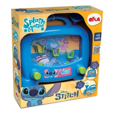 Imagem de Jogo Aquático Infantil Splash Mania Stitch e Angel 1333 Interativo para Coordenação Motora Elka