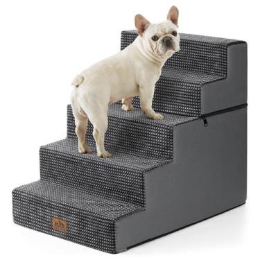 Imagem de Escada para Cães COZY KISS 5 Degraus Antiderrapante Dobrável 60x75x60 