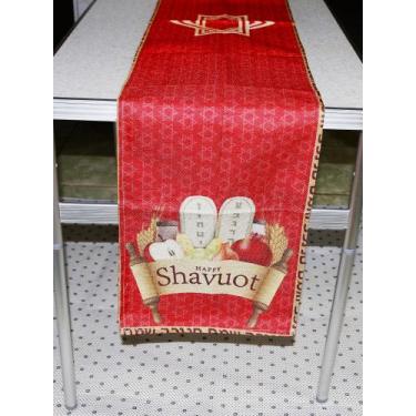 Imagem de Caminho De Mesa Decoração Estrela Davi Judaico Hebraico - maranata