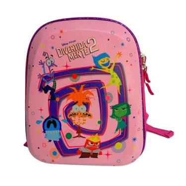 Imagem de Lancheira Escolar Disney Divertidamente 2 DIPLOMATA Rosa, Rosa