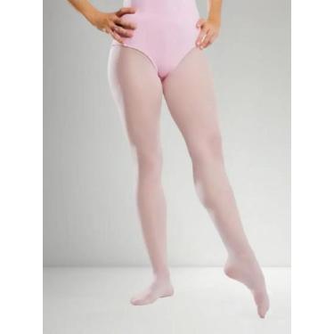 Imagem de Meia-Calça De Ballet Fio 40 Com Pé Só Dança 5197 Rosa Tamanho:P, Rosa,