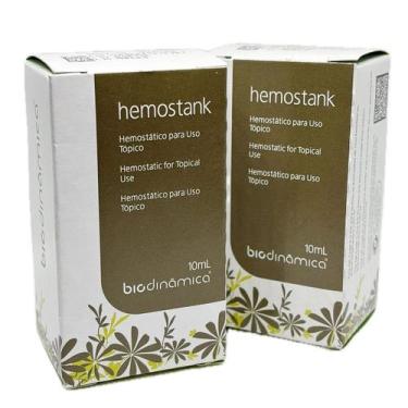 Imagem de 2 Hemostáticos Contenção Sangramento 10ml Kit Biodinâmica