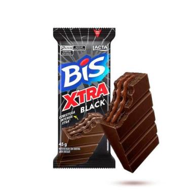 Imagem de Chocolate Meio Amargo Bis Xtra Black Lacta 45g