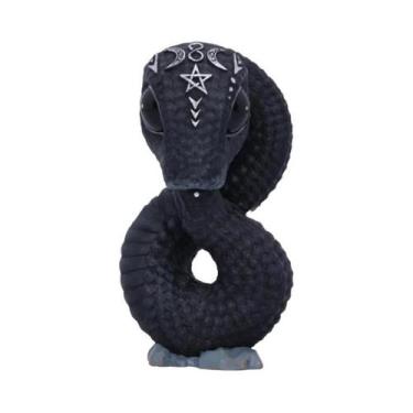 Imagem de Ornamento De Resina Gato Mágico De Halloween, Escultura De Animal Para