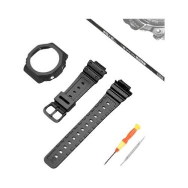 Imagem de Kit De Pulseira E Caixa De Relógio Esportivo Masculino À Prova d'Água 
