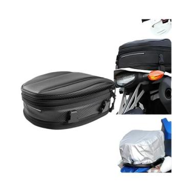 Imagem de Bolsa De Assento Traseiro Para Motocicleta À Prova d'Água De Grande Ca