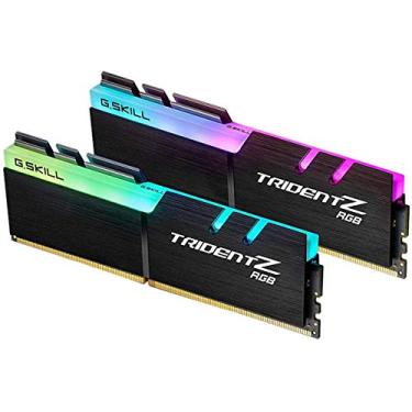 Imagem de G.SKILL Trident Z RGB Series (XMP) DDR4 RAM 32GB (2x16GB) 3600MT/s CL18-22-22-42 1,35V Intel AMD Desktop Computer Memory UDIMM (F4-3600C18D-32GTZR)