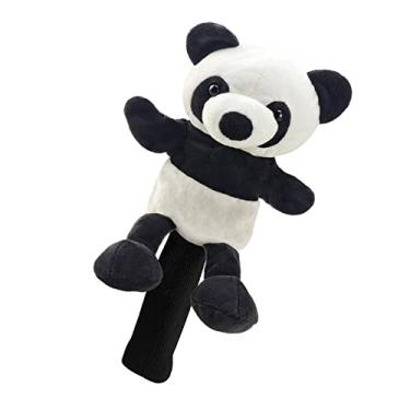 Imagem de Fancyes Capa protetora de madeira para cabeça de taco de golfe para tacos de golfe para presentes de aniversário, Panda