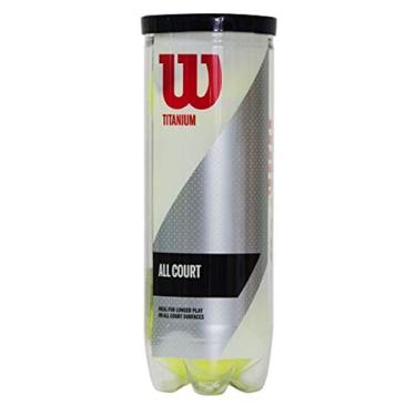 Imagem de Bolas de Tênis Wilson Sporting Goods Titanium 3 (1 lata)