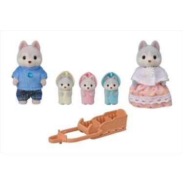 Imagem de Sylvanian Families -  Família dos Huskys