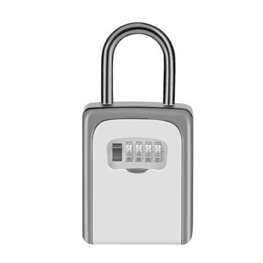 Imagem de Mini Cadeado Cofre Guarda Chaves Com Segredo