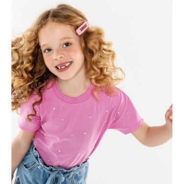 Imagem de Blusa Infantil Feminina Shine Trick Nick Rosa