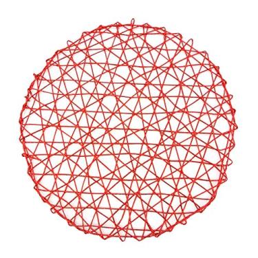 Imagem de Lugar Americano Pp Trama 38cm Vermelho - LA-TR20V- Yangzi