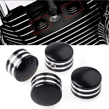 Imagem de FINMOKAL Capas De Parafusos De Cabeça Preta Para Harley Twin Cam Big Twin 1340 Sportster Xl Touring
