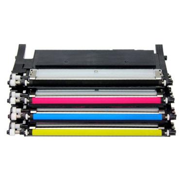 Imagem de Kit Colorido de Toner Compatível 4 Cores CLT-406 406S Marca Premium para CLP-365 CLP-365W CLX-3305W