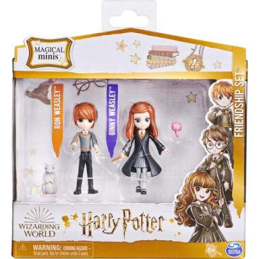 Imagem de Conjunto De Mini Figuras - Harry Potter - Ron - Ginny Weasley   - Sunn