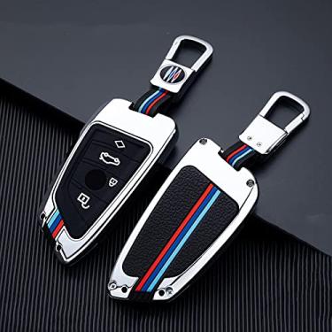 Imagem de CSHU Porta-chaves do carro capa porta-chaves porta-chaves, adequado para BMW X1 X3 X4 X5 F15 X6 F16 G30 7 G11 F48 F39 520 525 f30 118i 218i 320i, 7