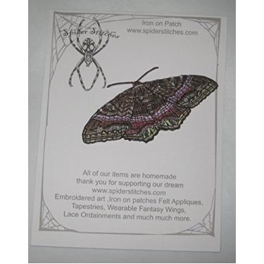 Imagem de Preta, mariposa, bruxa Ascalapha odorata, aplique de inseto