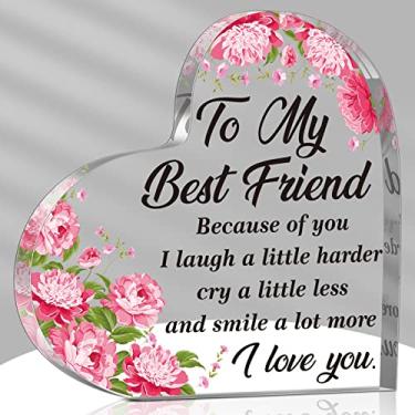 Imagem de Presentes de amizade para mulheres presentes de melhor amiga presente de agradecimento presente de aniversário para melhor amigo presente de natal para amigo indo embora amigos presente de agradecimento de melhor amiga presente de longa distância presentes de amizade