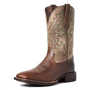 Imagem de ARIAT Bota masculina Qualifier Western, Champ Brown, 7 Wide