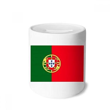 Imagem de DIYthinker Portugal National Flag Europe Country Money Box Saving Banks Ceramic Coin Case Kids Adults