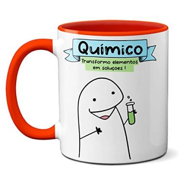 Imagem de Caneca Químico Nunca Morre Apenas Deixa De Reagir! Presente (Vermelha)