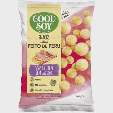 Imagem de Snacks Peito de Peru Sem Glúten Good Soy 20X25g