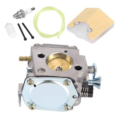 Imagem de Oumefar Peças de motosserra de liga de alumínio Kit de carburador Filtro de ar Sparking Plug Tune Up Kit de substituição Apto para Jonsered 625 630 625 ferramenta de jardinagem de motosserra