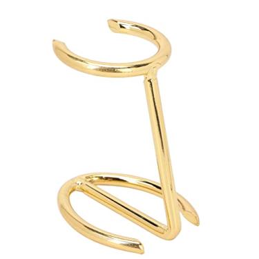Imagem de Suporte para pincel de barbear, economize espaço, mantenha a escova limpa, suporte de segurança multifuncional, antiferrugem, tamanho padrão com base antiderrapante para pincel de barbear masculino