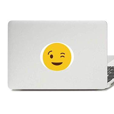 Imagem de Blink Smile Happy Illustration Pattern Vinyl Emblem Graphic Laptop Adesivo Notebook Decalque