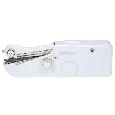 Imagem de Decdeal Anself Handheld Portátil Mini Máquina De Costura Elétrica Doméstica Sem Fio Ferramenta de Ponto Rápido para Tecido Roupas de Brinquedo Artesanato