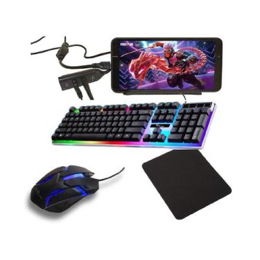 Pc Gamer Completo Teclado E Mouse Gamer Headset Monitor 19 em Promoção na  Americanas