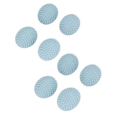 Imagem de QANYEGN 8pcs Bola De Lavagem Ecologicamente Correta, PVC Lavanderia Depilação Hedgehog Bola De Roupas Secas Para Máquina De Lavar