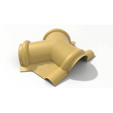 Imagem de Cumeeira Triangular Plan Permatti Marfim