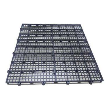 Imagem de Kit 42 Pisos Plástico Preto Estrado Pallet 50X25Cm