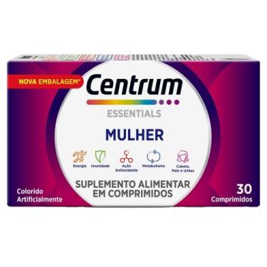 Imagem de Suplemento Alimentar Centrum Essentials Mulher - 30 Comprimidos