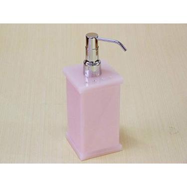 Imagem de Saboneteira Líquida em Acrílico Com Strass Rosa Decor Acrílicos