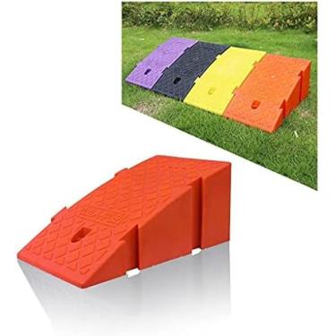 Imagem de Rampas De Meio-fio De Entrada De Automóveis Altas 16/20 Cm De Limite Para Serviços Pesados ​​Ponte De Meio-fio Para Garagem, Calçada, Caminhão, Scooter, Bicicleta, Motocicleta, Mobilidade Para Cad