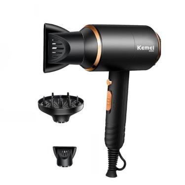 Secador De Cabelo 110v Kemei 5812 Profissional 2 Velocidades