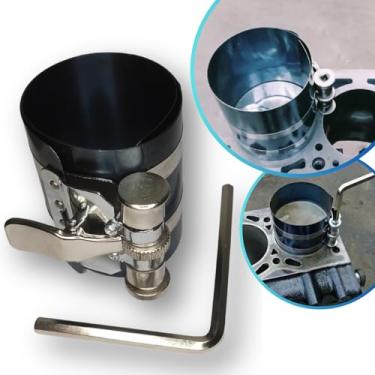 Imagem de Cinta Compressora P/Aneis De Pistao de Bloco de Motor 3 Pol 60 A 175 mm Camisa Montagem Automotivo Motos Carro