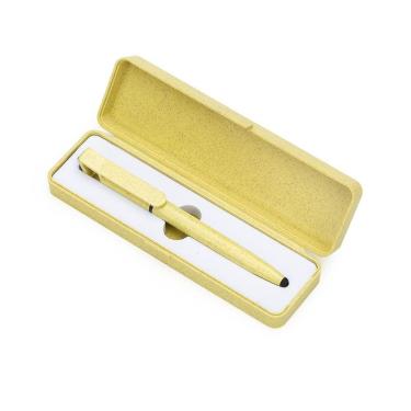 Imagem de Estojo e Caneta Ecológica Fibra de Bambu com Touch Suporte de Celular e limpa tela