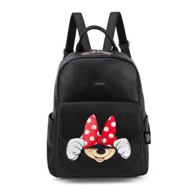 Imagem de Mochila Luxcel Casual Minnie Mouse 10 Litros Preto