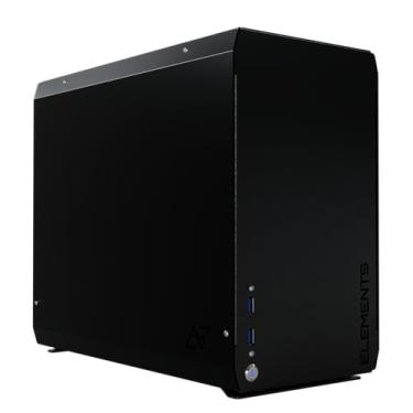 Imagem de Computador Elements Eisen Mini Intel Core i9 10900 SSD M2 1TB, 32GB Ram Preto Win 11