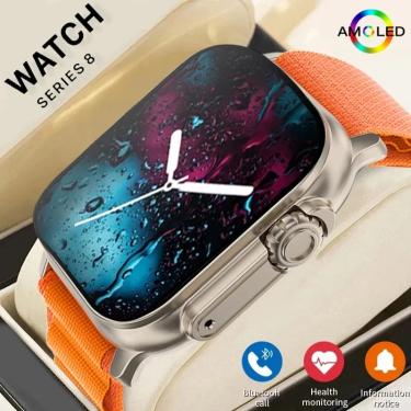 Vidro + capa para apple relógio ultra caso 49mm smartwatch pc pára-choques  protetor de tela pulseira temperado iwatch série acessórios - AliExpress