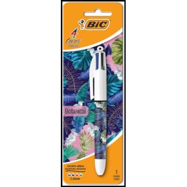Imagem de Caneta Esferografica Bic 4 Cores Flora Blister 106031