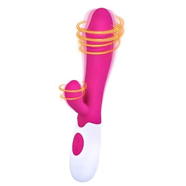 Imagem de Sugador de Clitóris e Vibrador Feminino 2 em 1-7 Níveis de Vibrações e 5 de Sucções cápsula vibratória DJ6