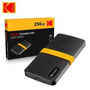 Imagem de  HD Portátil Externo SSD Kodak X200 - 256 Gb