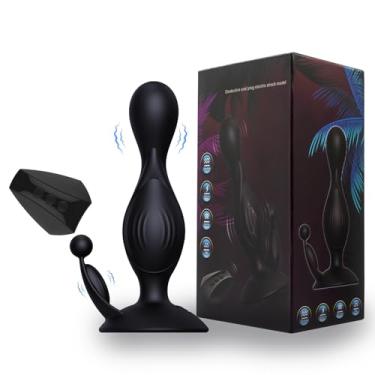 Imagem de Vibrador Domlust Ponto G Estimulador Clitoriano - Plug Anal Vibratório com Controle Remoto Brinquedo de Língua para Mulheres Massagem na Próstata Vibrador para Homens, Estimulação Eletro-Sexual, Jogo sem Mãos com Ventosa.