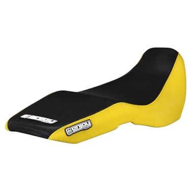 Imagem de Enjoy Mfg Capa de assento - compatível com capa de assento Honda Grom MSX 125 2016-2021 (preto padrão superior) - #177 (amarelo/preto padrão)