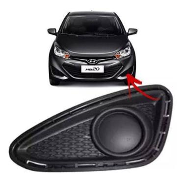 Imagem de Moldura Grade Farol Milha Hb20 Hb20S 2012 A 2015 S